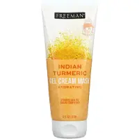 Freeman Beauty Freeman Exotic Blends Feuchtigkeitsspendende Gel-Creme-Gesichtsmaske mit indischer Kurkuma, 175 ml Tube