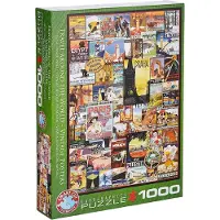 Eurographics Puzzle Travel Around the World Vintage Posters - 1000 Teile