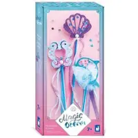 Janod Magic Ocean - Bastelset Zauberstäbe Meerjungfrau Kinder Kreativ