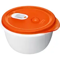Rotho Mikrowellen-Schüssel 1,5 l CLEVER, Farbe:Rot
