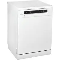 Amica GSP 543 911 W, Freistehend, Standardgröße (60 cm), Weiß, Schwarz, Tasten, LED