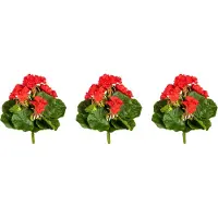 Creativ Green Kunstblume "Minigeranie"
