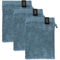 Schöner Wohnen Waschhandschuh "Sense", (Packung, 3 St., 3 Waschhandschuhe 16 x 21 cm)