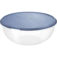 Rotho Kühlschrankdose rund 6 l RONDO, Farbe:Transparent