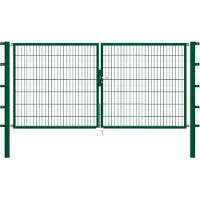 Alberts Zaundoppeltür "Flexo" 300 cm Breite (150cm + 150cm), in versch. Höhen