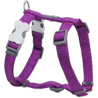 Red Dingo Hundegeschirr weich 25-39 cm Lila