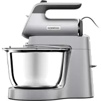 Kenwood HMP54.000SI Chefette Handmixer, Kunststoffgehäuse, 650 Watt, 3,5 l Behälter, RÃ1/4hrständer, Geschwindigkeiten stufenlos einstellbar
