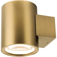 SLV Aufputz-Spot Oculus Gold auf und ab