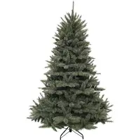 Triumph tree Forest Frosted Pine künstlicher Weihnachtsbaum Newgrowth blau h215 d140 cm (blauw)