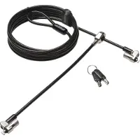 Kensington Microsaver 2.0 Keyed Twin Laptop Lock Vorhängeschloss