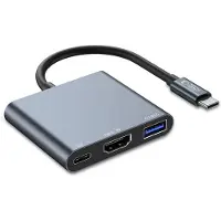 Tech-Protect V1-Hub-Adapter 3In1 Grau