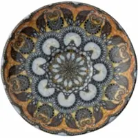 Arthur Krupp Untertasse Porzellan Mandala B 12 cm
