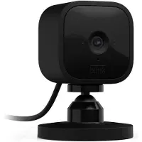 Blink Mini, IP-Sicherheitskamera, Drinnen, Kabellos, Amazon Alexa, 200 MHz, Tisch/Bank