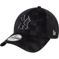 New Era Cap New York Yankees Tonal Check 9Forty 60595442 Schwarz