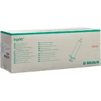 B. Braun Melsungen AG B. Braun Injekt Einmalspritzen Luer Lock LL 100 Stück - 10 ml 100X10 ml