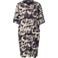 G-Star Sprayed Letters Loose Kleid - Mehrfarbig - Damen - XS