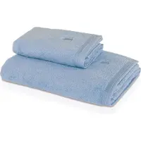 Möve Handtücher "Superwuschel", (1 St.), Handtuch mit Bordüre, 100% Premium Cotton Baumwolle, einfarbig, weich