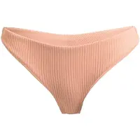 Roxy Bikini-Hose "Love The Surfrider", Damen, Gr. L, US-Größen, rot (salmon), 91% Nylon, 9% Elasthan, Badehosen Bikini-Hose