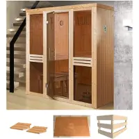 Weka Elementsauna KAARINA 2 x B x T x H x 175 x 192 x 199