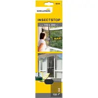 SCHELLENBERG Fliegengitter Maxi für große Fenster, Insektenschutz und Mückenschutz, anthrazit, 150 x 300 cm, 50325