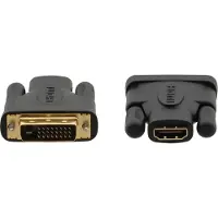 Kramer 99-9497001, DVI–D, HDMI, Schwarz, Gold