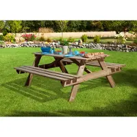 Weka Sitzbankgarnitur feststehend, kdi B x T x H 181 x 163 x 72
