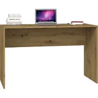 Top E Shop Topeshop BIURKO PLUS ARTISAN, Gerade, Rechteckige Form, Partikelbord, Gaming, Homeoffice, Büro, Laminat, Matt