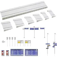 Faller Moderne perron til C-spor H0 Faller 120100