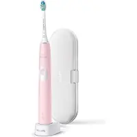 Philips 4300 series ProtectiveClean 4300 HX6806/03 Elektrische Schallzahnbürste, Erwachsener, Schallzahnbürste, Tägliche Pflege, 62000 Bewegungen pro Minute, Pink, 2 min, 30 sec