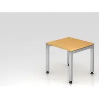 Hjh OFFICE PRO JAVA 8 S - Buche 80 x 80 höhenverstellbar