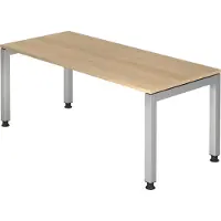 Hjh OFFICE PRO JAVA 19 S - 180 x 80 Eiche höhenverstellbar