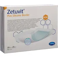 Hartmann Zetuvit Plus Silicone Border Wundauflage 20x25 cm 1 St