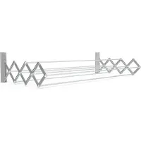 Juwel Wandtrockner Ruck Zuck 120 cm Trockenlänge 8 m silber