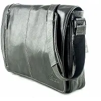 Alpenleder Notebooktasche Atlanta Ebenholz 15