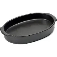 Serax Auflaufform Pure Cookware By Pascale Naessens Black L 37 x 26 x 6,5 cm