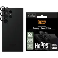 PanzerGlass Hoops Ceramic Kameralinsenschutz für das Samsung Galaxy S25 Ultra - Transparent