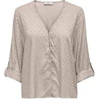 ONLY Bluse in Beige - XL