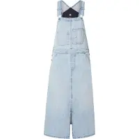 G-Star Midi Dungaree Kleid - Hellblau - Damen - XS