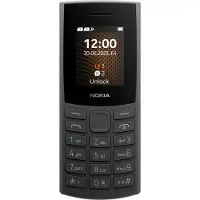 Nokia 105 4G (2023), Balken, Dual-SIM, 4,57 cm (1.8"), Bluetooth, 1450 mAh, Anthrazit