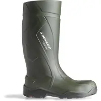 Dunlop Purofort+ Arbeitsstiefel Grün S5-Schuhgröße 36