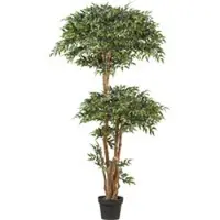Pflanzen-Kölle Künstliche Ruscus Kugelbaum, Höhe ca. 170 cm