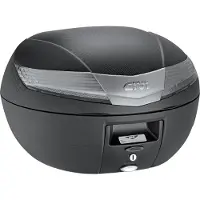 Givi Monokey Topcase V40NT Tech schwarz/getönt 40 Liter Unisexneutral611 - Motorradzubehör - Motorradgepäck