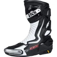 IXS RS-1000 Schwarz Weiß Stiefel Größe 40