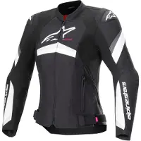 Alpinestars Stella T-GP Plus R V4 Damen Textiljacke schwarz/weiß M Damenschwarz/weißM - Motorradbekleidung - Damen Motorradbekleidung