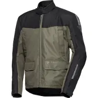 Pharao Sitka WP Textiljacke für Motorrad, Wasserdicht, Protektoren