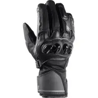 FLM Torque WP Damen Leder/Textilhandschuh lang schwarz 8 Damenschwarz8 - Motorradbekleidung - Motorradhandschuhe