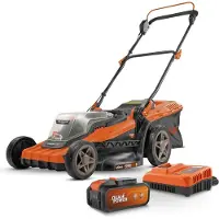 Powerplus POWDPGLWS2, Schieberasenmäher, 500 m², 42 cm, 2,5 cm, 7,5 cm, 2800 RPM