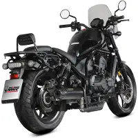 MIVV H.092.lh1bg Hr-1 Honda Cmx 1100 Rebel 2022-24 Slip-on Schalldämpfer
