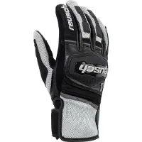 Reusch Outsprint Damen Leder-/Textilhandschuh kurz schwarz/grau W-7 Damengrau7 - Motorradbekleidung - Damen Motorradbekleidung