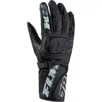 FLM Mandalika Racing Damen Lederhandschuh lang schwarz 6,5 Damenschwarz6,5 - Motorradbekleidung - Damen Motorradbekleidung